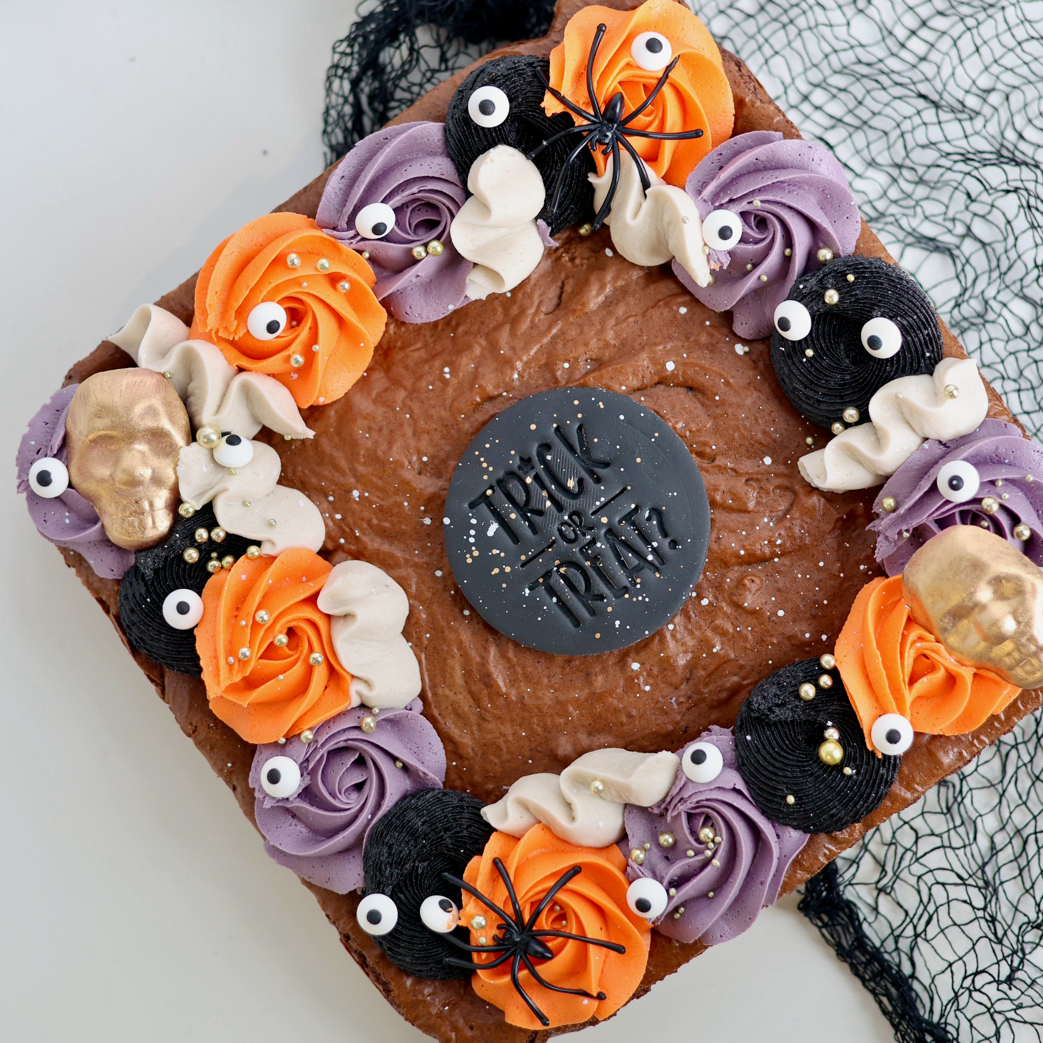 Halloween Giant Brownie