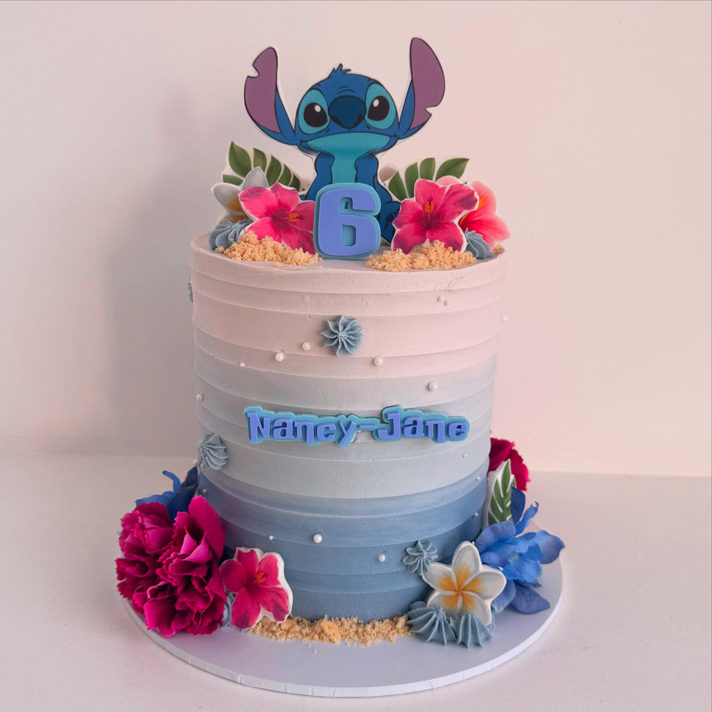 Tropical Birthday Cake