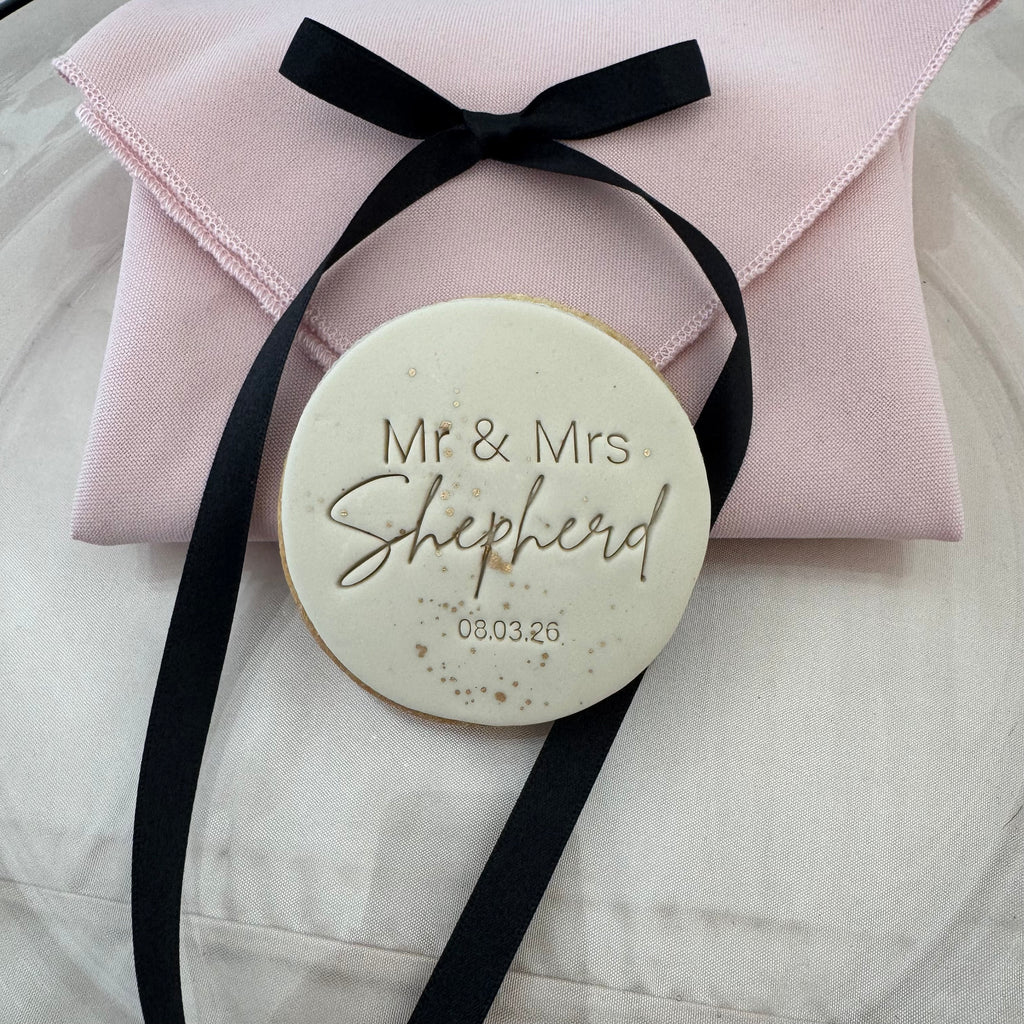 Wedding Personalised Biscuits
