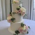 Ridged Wedding Cake