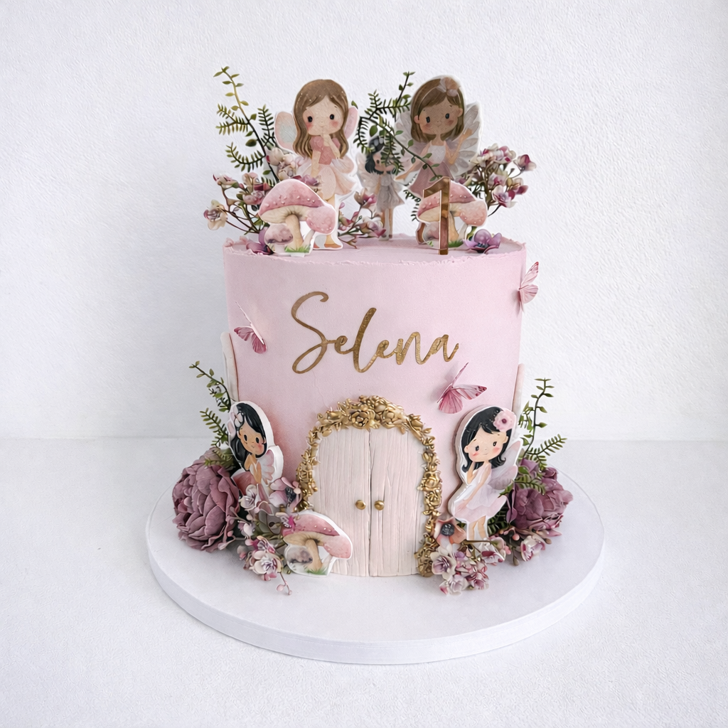 Fairy Birthday Cake