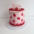 Strawberry Birthday Cake