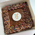 Thank You Sprinkle Brownie