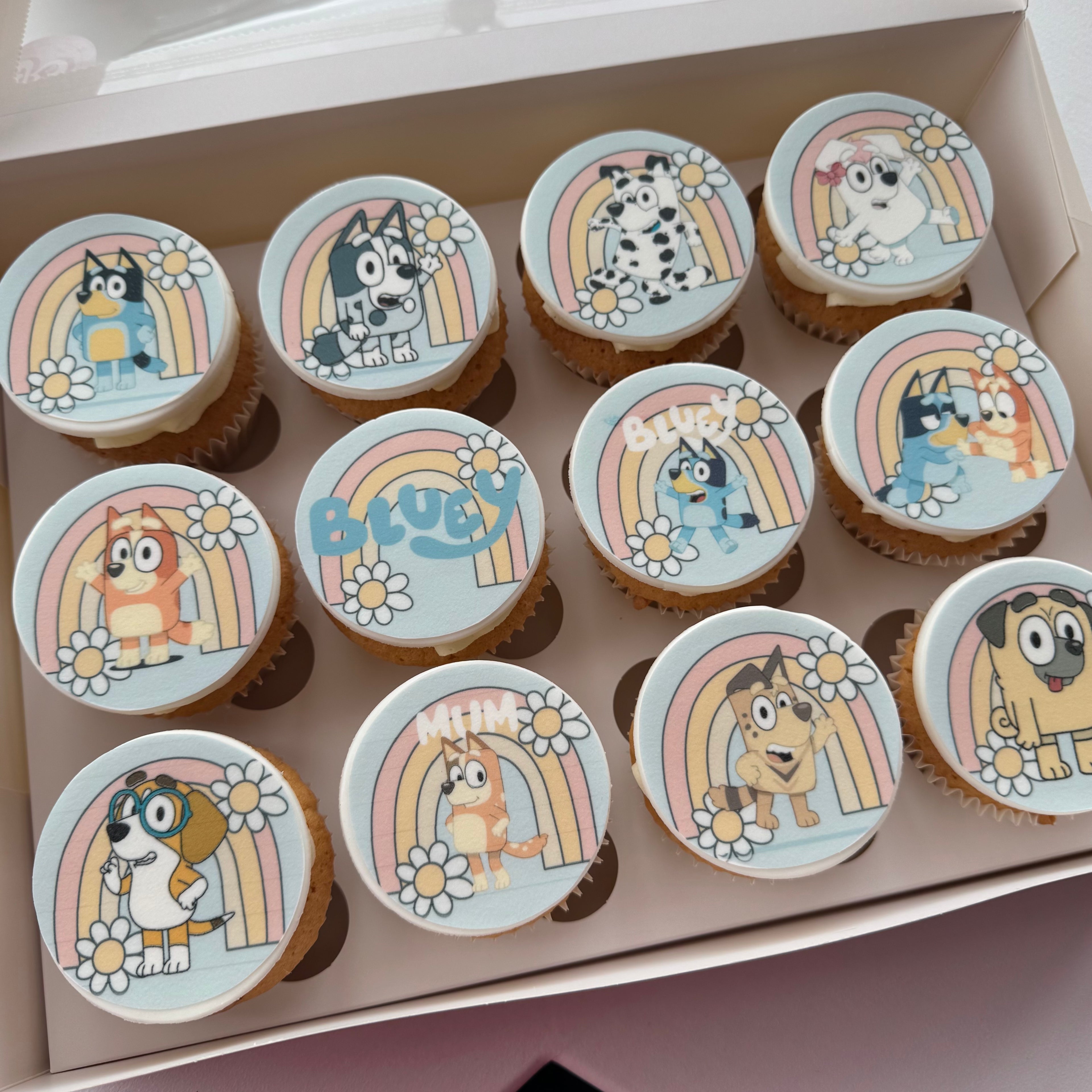 Blue Dog Cupcakes