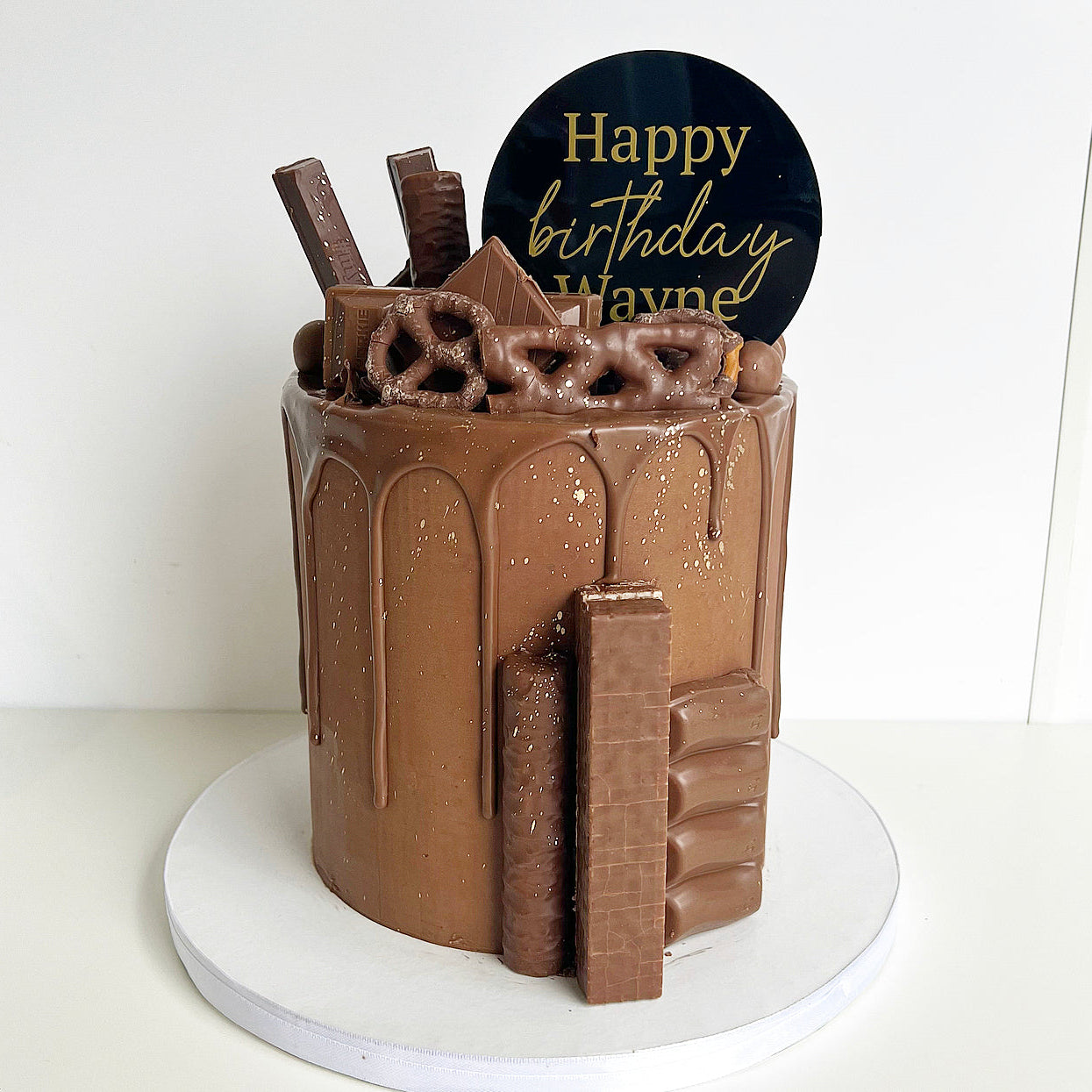 Milk Chocolate Drip Cake