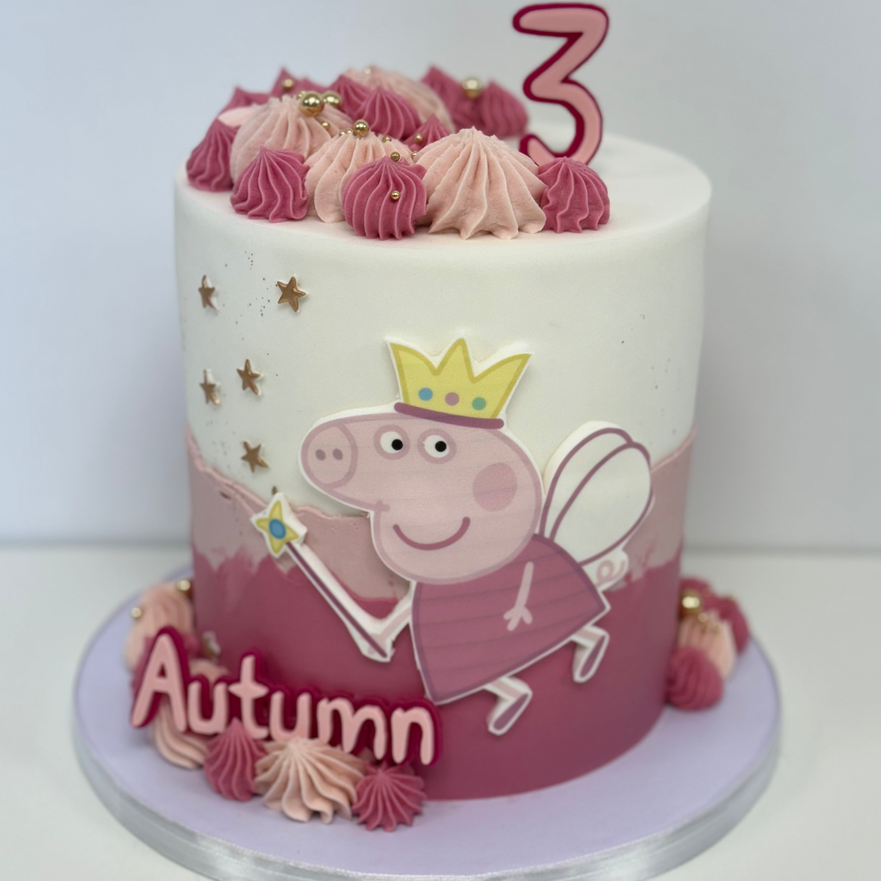 Princess Pig Birthday Cake