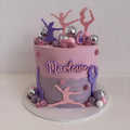 Gymnastics Birthday Cake