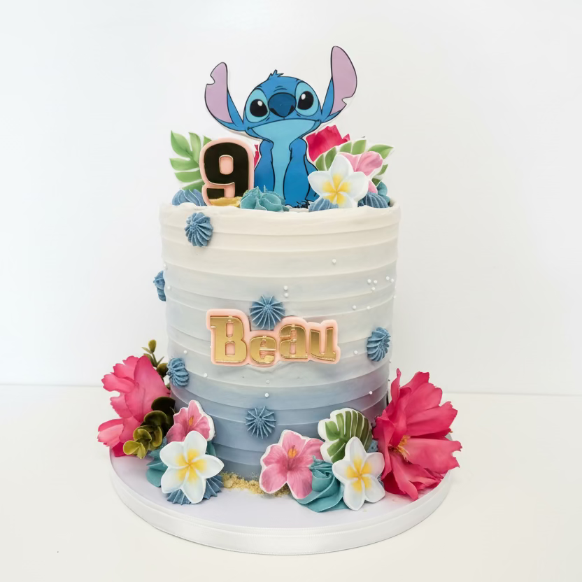 Tropical Birthday Cake