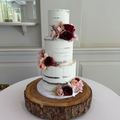 Semi Naked Wedding Cake