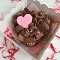 Galentines Heart Brownie