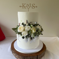 Metallic Wedding Cake