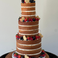 Naked Wedding Cake