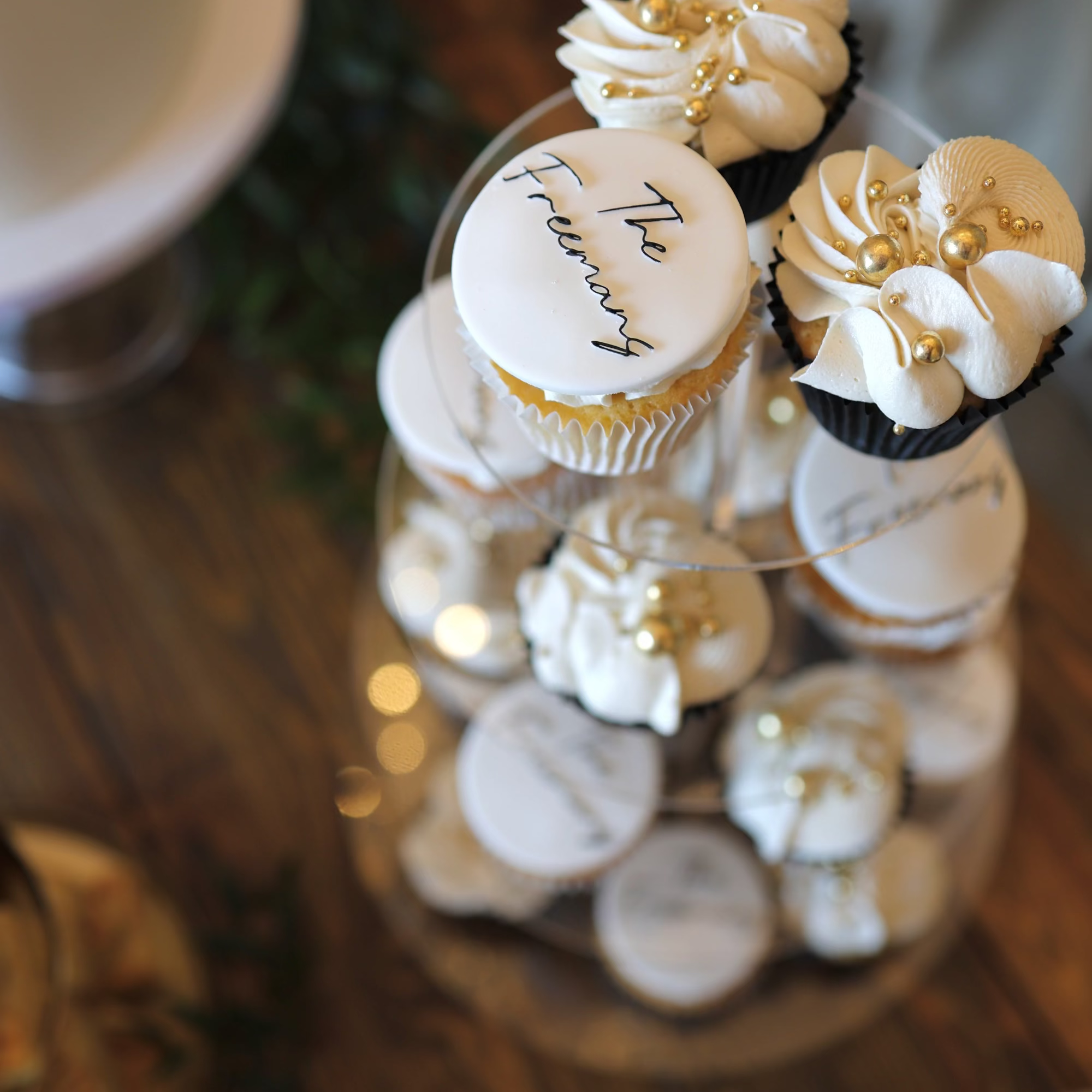 Personalised Wedding Cupcakes