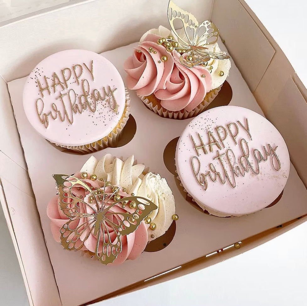 Butterfly Birthday Cupcakes
