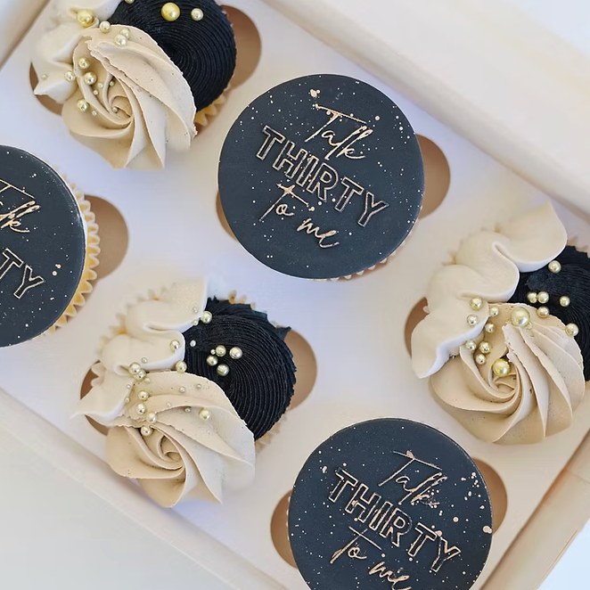 Talk Thirty To Me Cupcakes