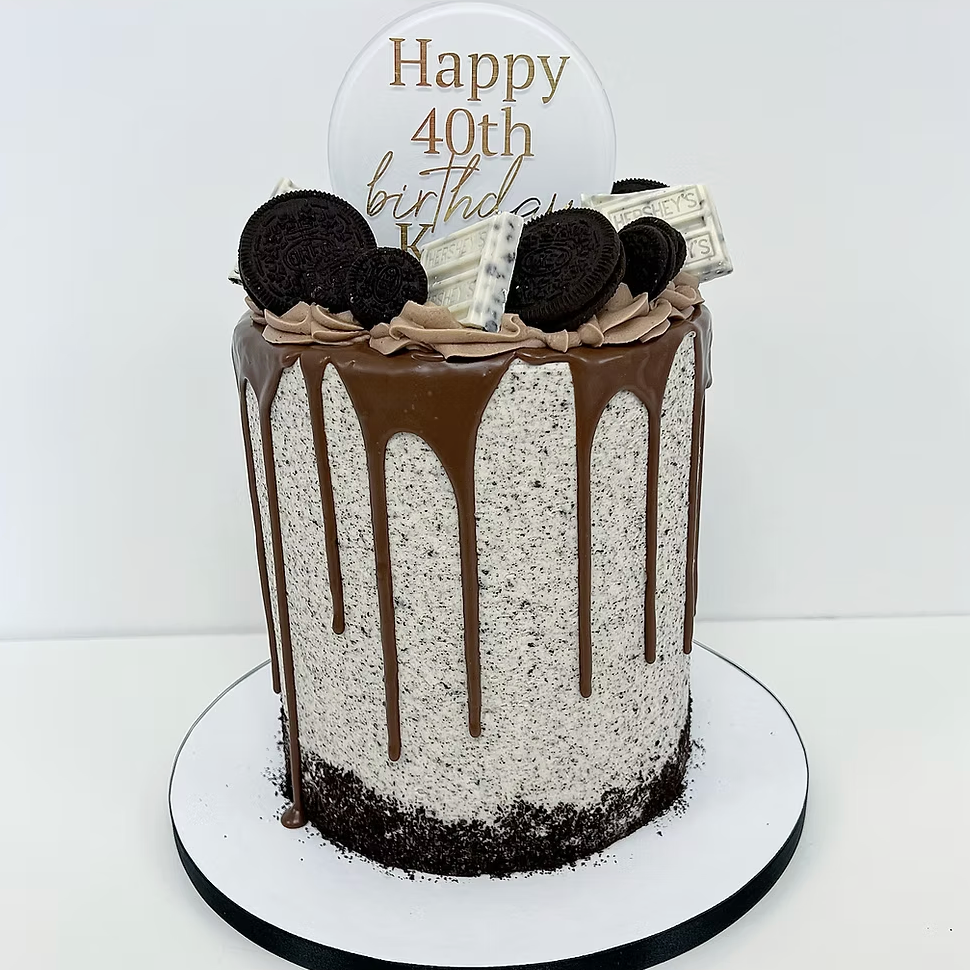Oreo Birthday Cake