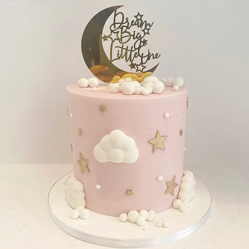 Dream Big Baby Cake