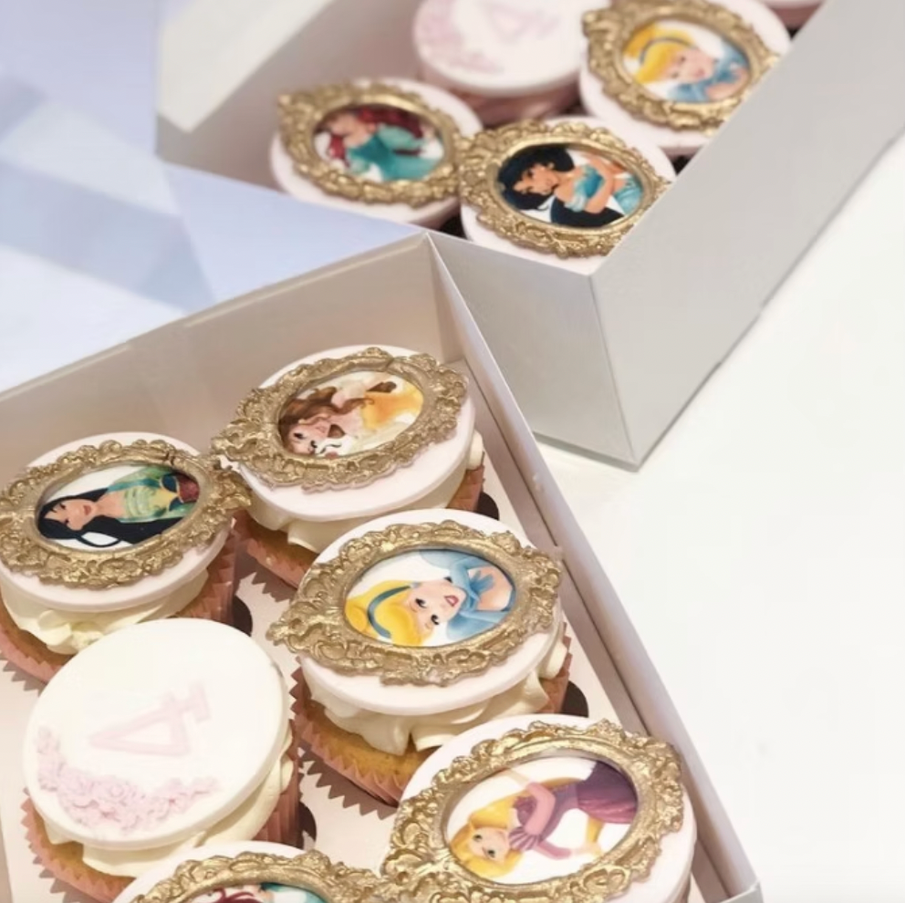 Princess Frame Cupcakes