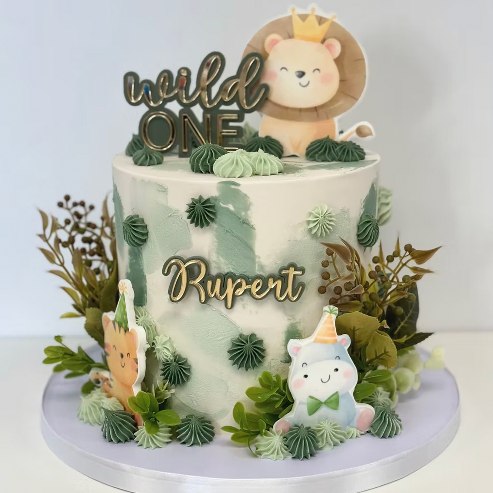 Jungle Animal Cake
