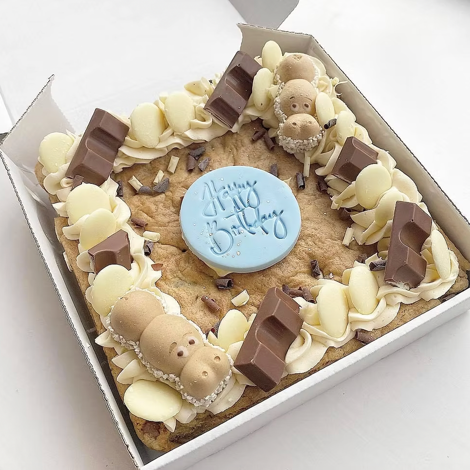 Chocolate Birthday Cookie