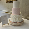 Ruffled Wedding Cake
