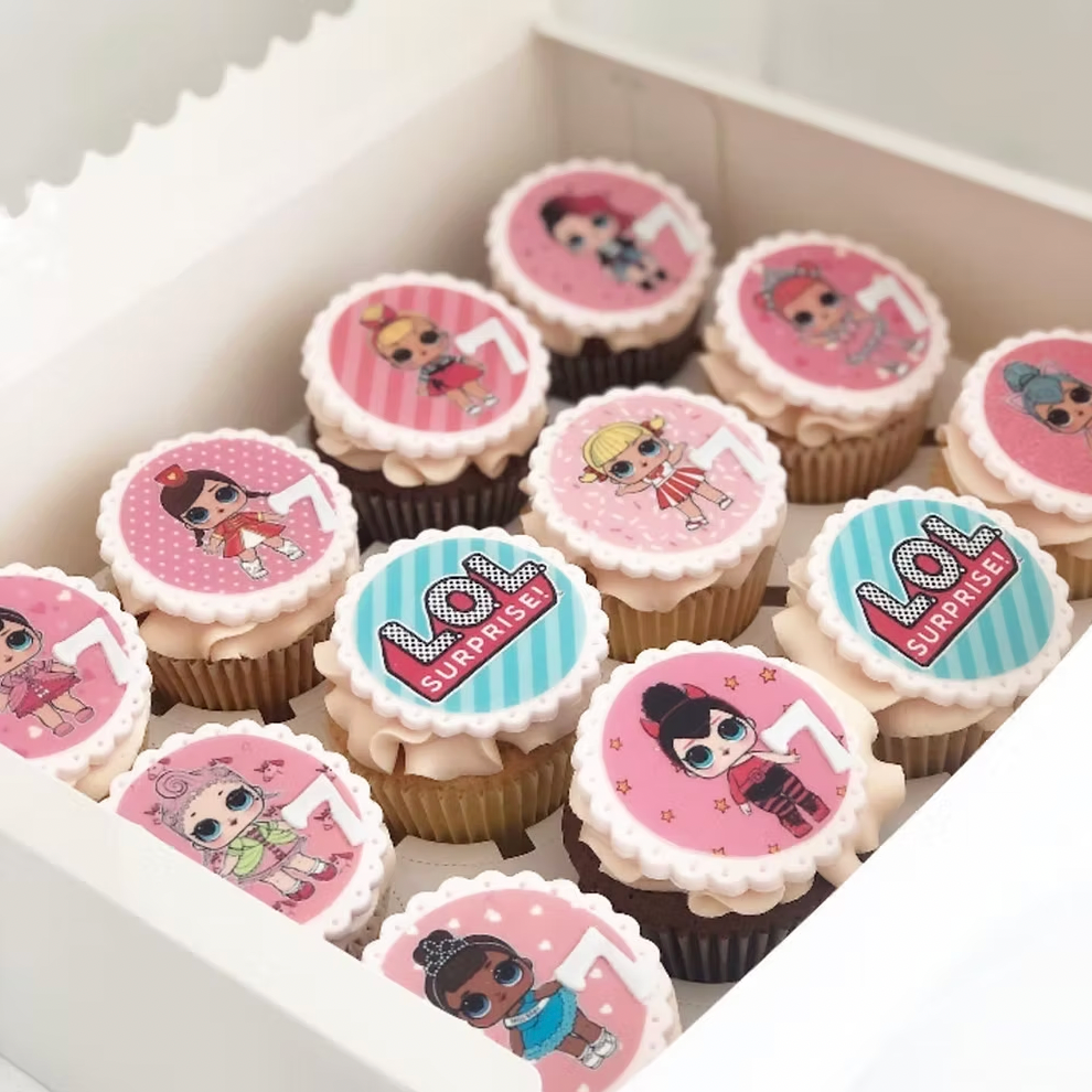 Choose Your Character Cupcakes