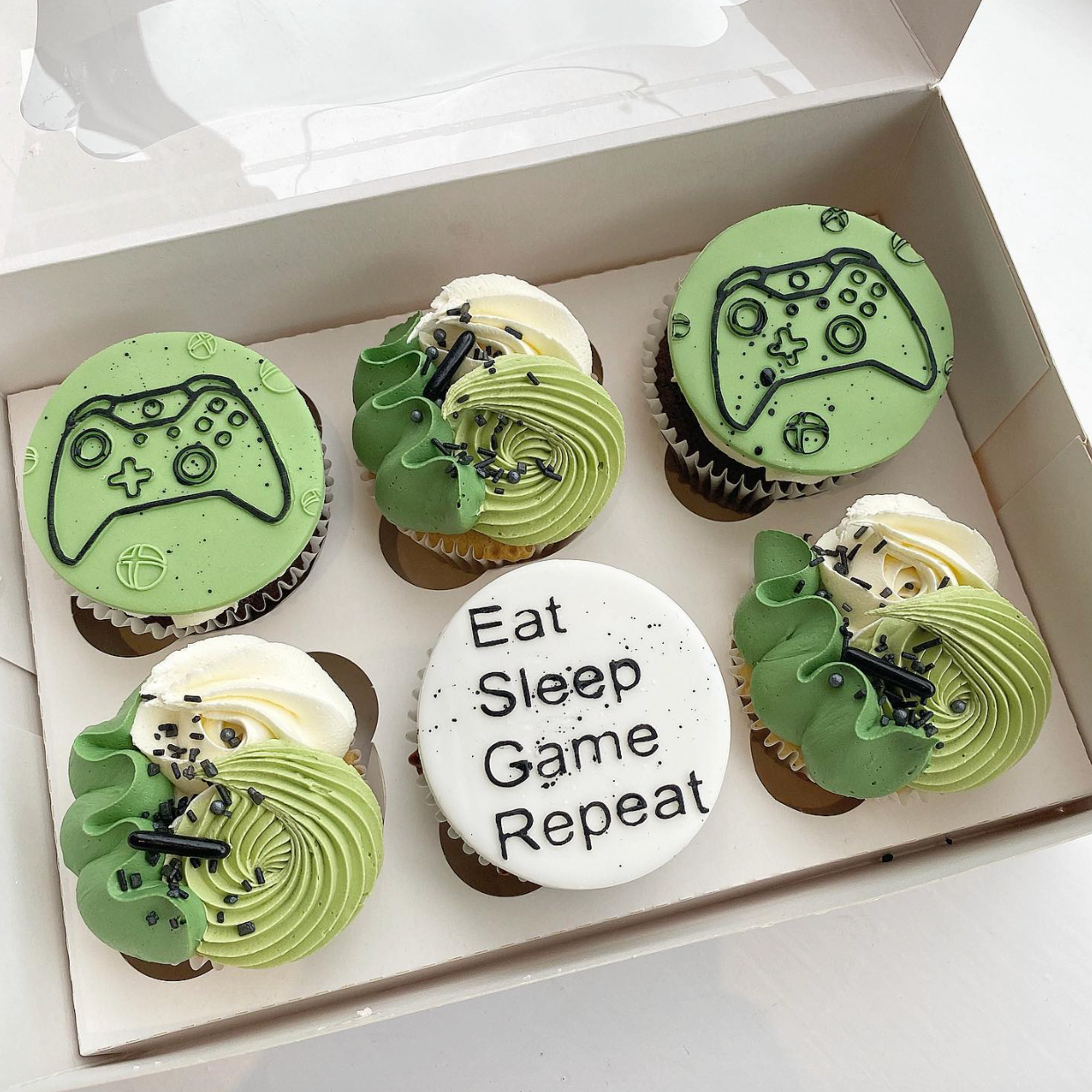 X Gaming Cupcakes