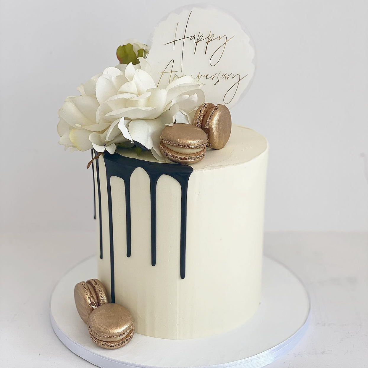 Anniversary Drip Cake