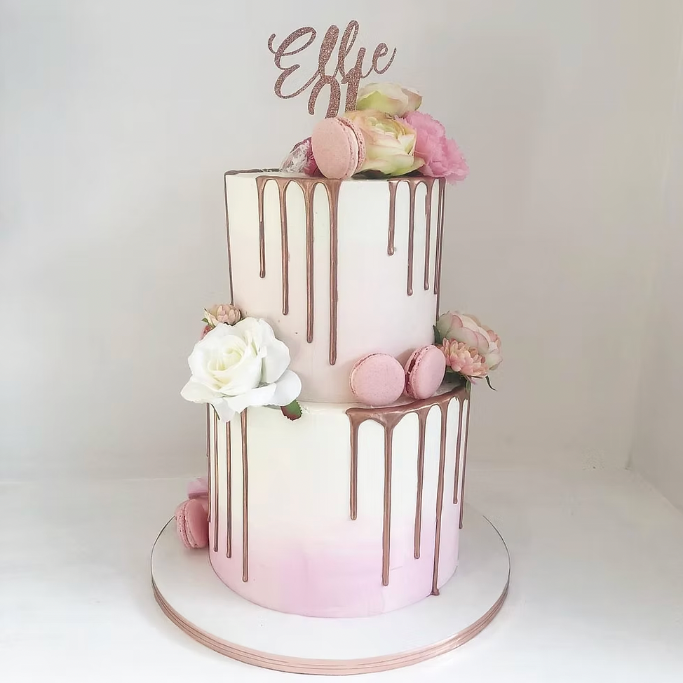 Tiered Overload Drip Cake