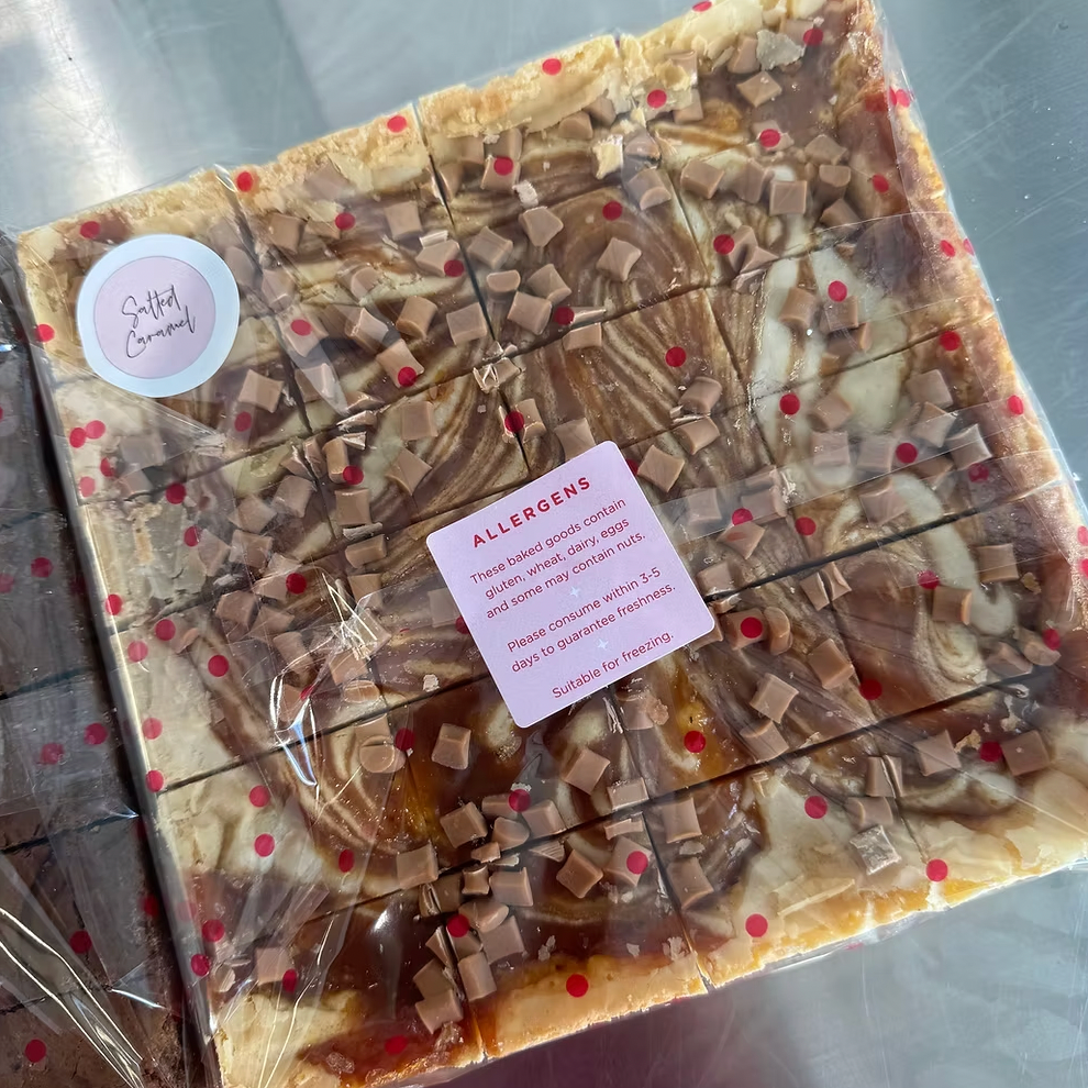 Brownie or Blondie Bites