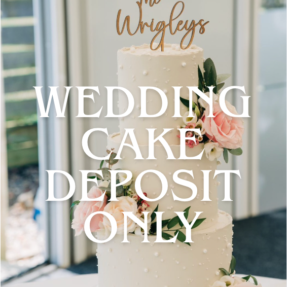 Wedding Cake Deposit Only