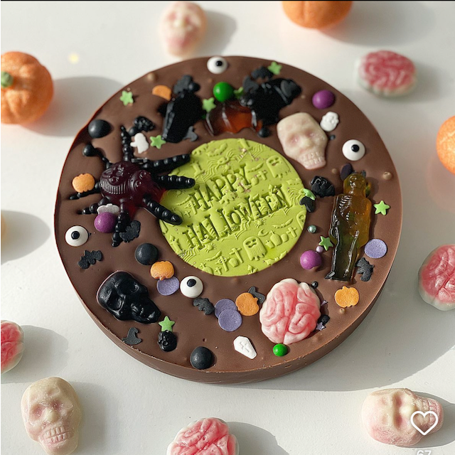 Halloween Round Brownie
