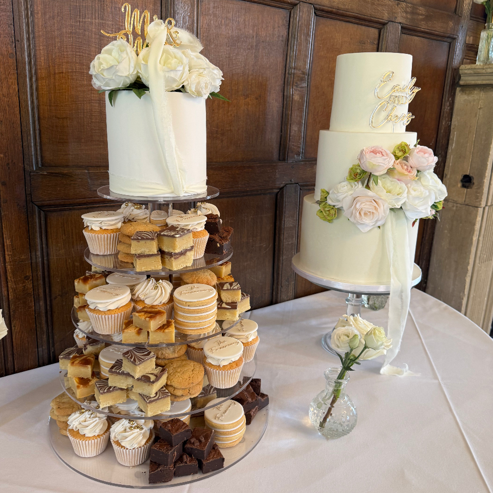 Wedding Cake Dessert Tower